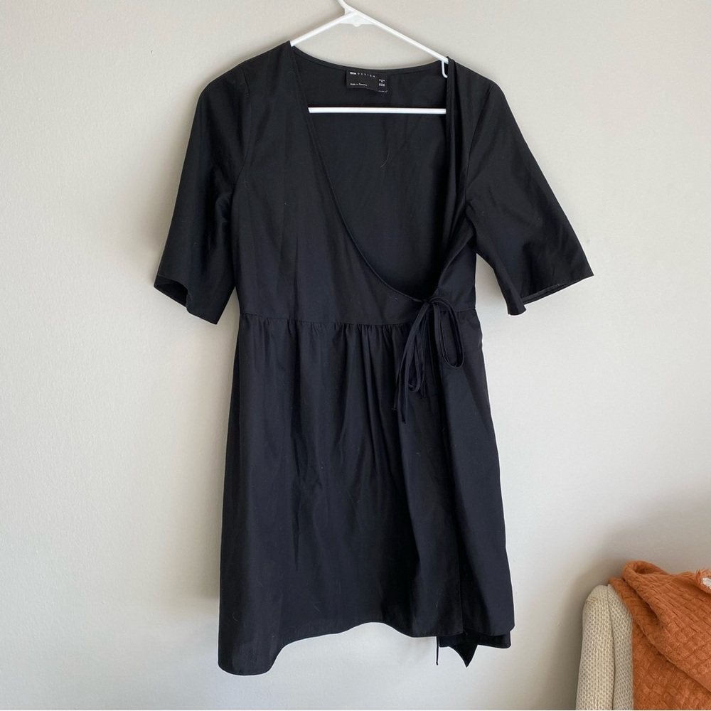 ASOS DESIGN Faux Wrap Minidress - Picture 5 of 8